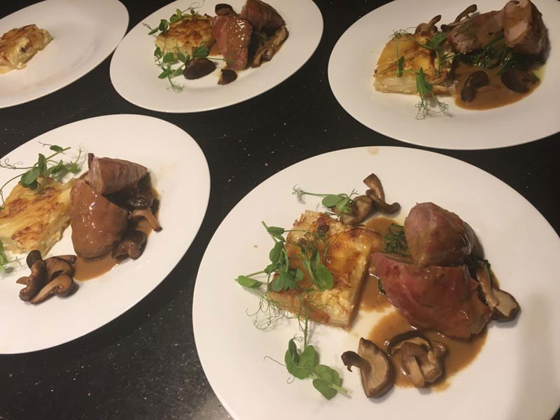 Pheasant Dinner Party